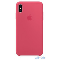Чохол Apple iPhone Xs Max Silicone Case Hibiscus